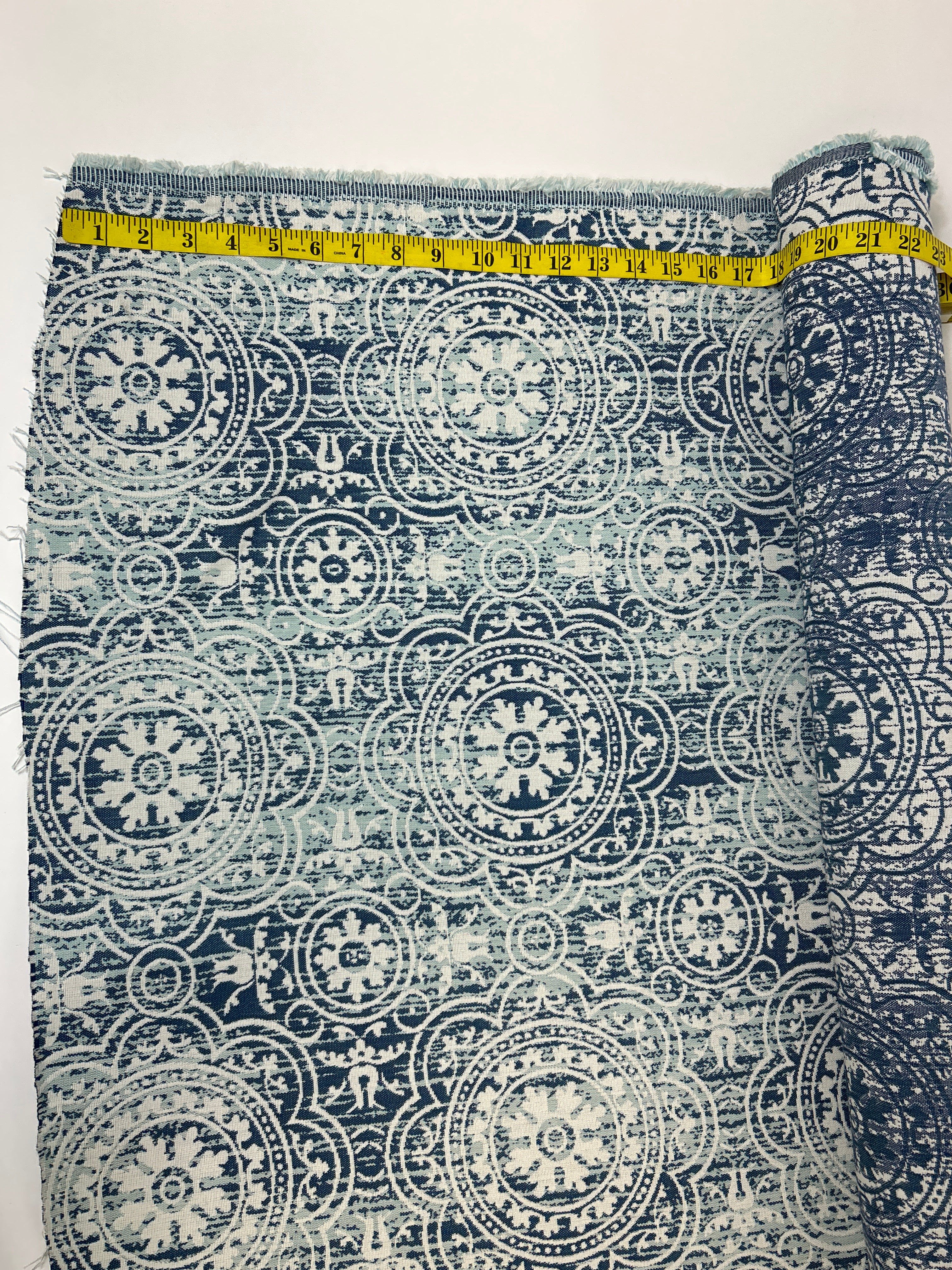 CLEARANCE: Outdura - Constantine Navy Floral - 4 yard